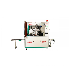 Round Jar 1 Color Rotary Screen Printing Machine